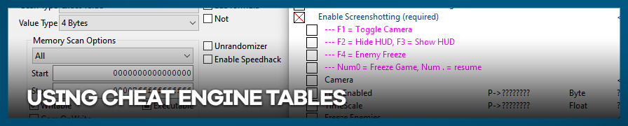 Using CE Tables